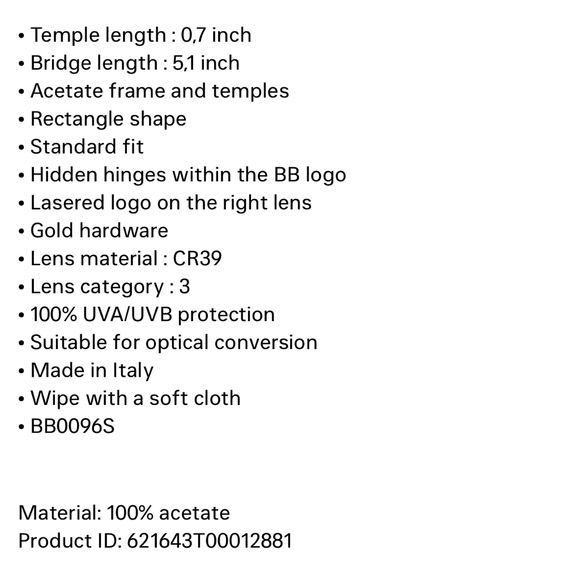 DYNASTY RECTANGLE SUNGLASSES IN WHITE - Picture 4 of 4